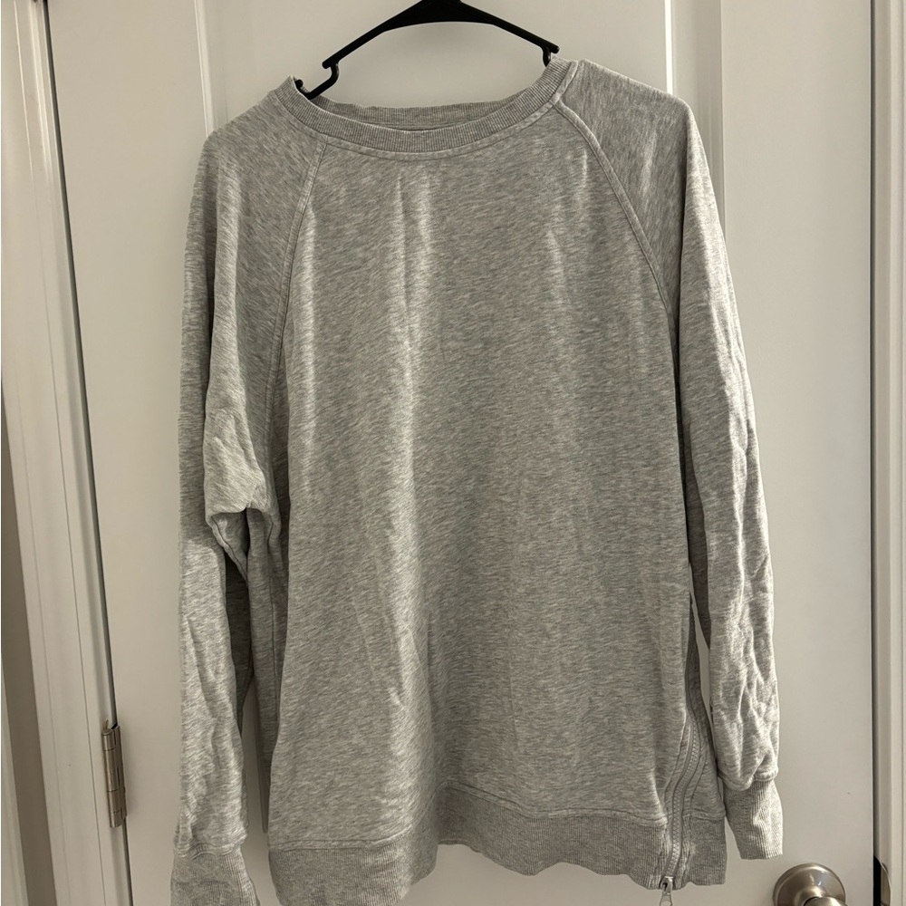 Champion lightweight sweatshirt with side zipper